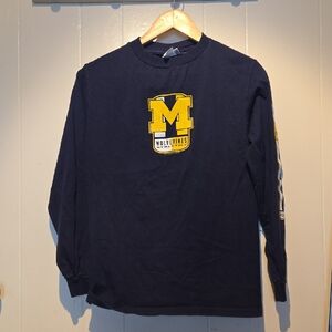 Lee Dark Blue Long Sleeve Shirt with Yellow Logo
